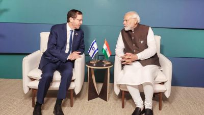 नरेंद्र मोदी ने इसाक हर्जोग से की मुलाकात, भारत-इजराइल साझेदारी पर चर्चा