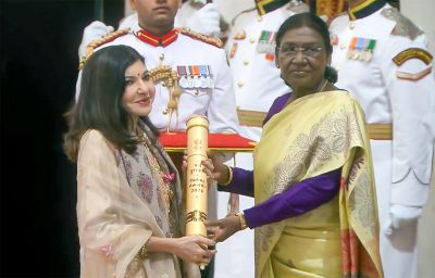 पद्म पुरस्कार- 2026: राष्ट्रपति मुर्मू ने अलका याग्निक, ममूटी समेत 65 हस्तियों को पद्म पुरस्कार प्रदान किए